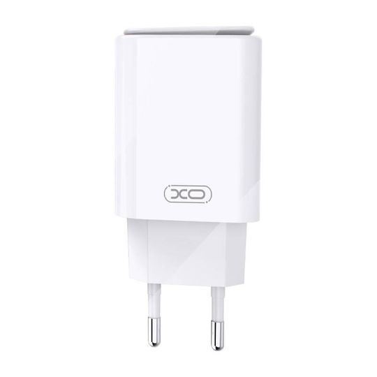 XO Încărcător cu Port USB-C și Cablu USB-C 20W Livrarea energiei Albς (L90B)