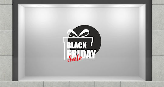 UrbanStickers Aufkleber Anzeige Schwarzer Freitag Black 42690 1Stück