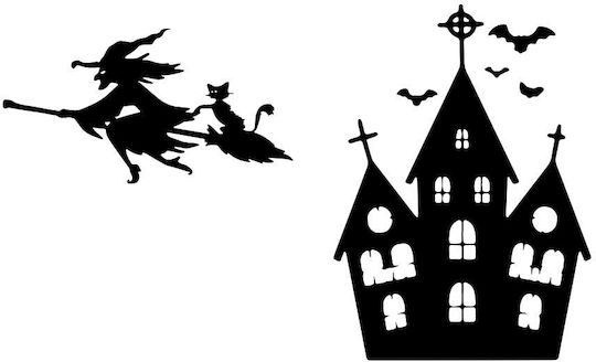 UrbanStickers Αυτοκόλλητο Βιτρίνας Halloween 3860 1τμχ