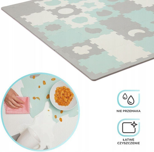 Kinderkraft Puzzle De Podea Pentru Copii Luno Mint 30 Piese