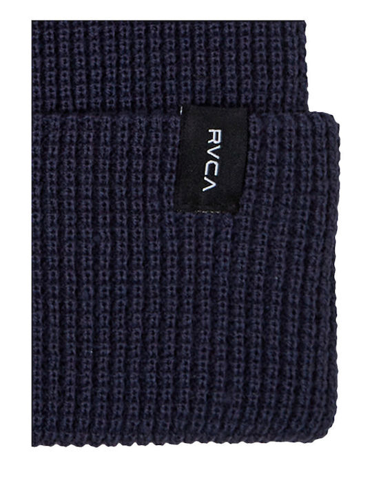 Knitted Beanie Cap Blue