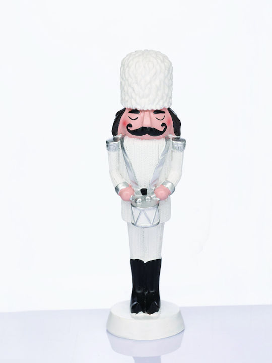 Aca Christmas Nutcracker 25cm White