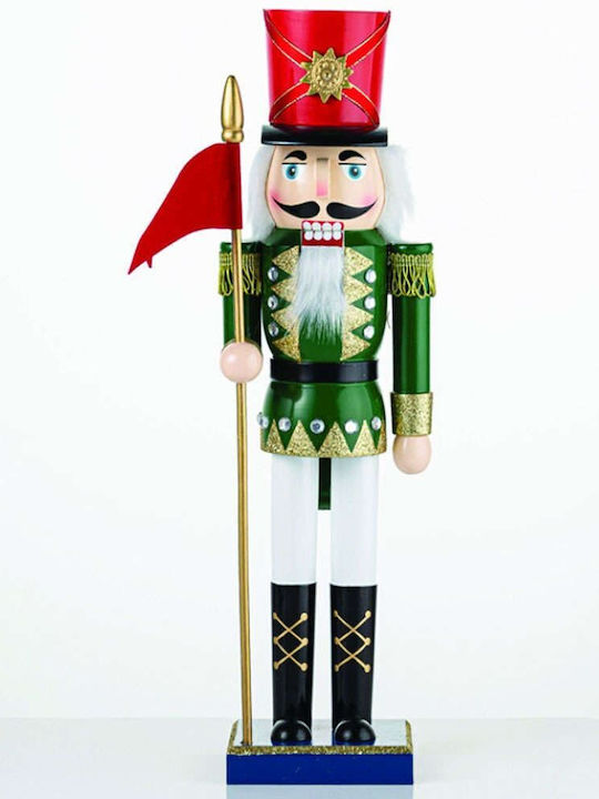 Aca Christmas Nutcracker 38cm Red