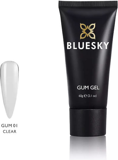 Bluesky Gum Acrygel Νυχιών White Tube 60ml