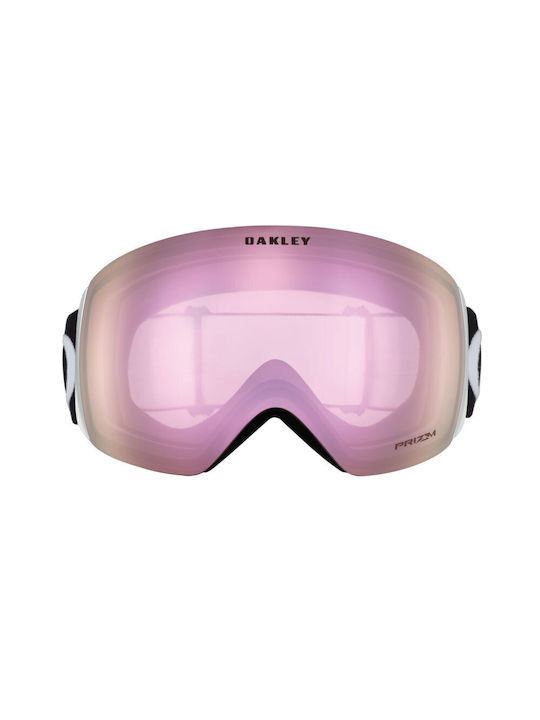 Oakley Flight Deck L Μάσκα Σκι & Snowboard Ενηλίκων με Φακό σε Μαύρο Χρώμα