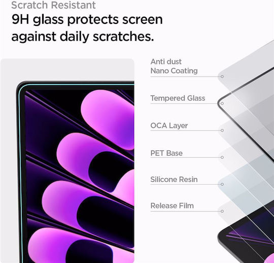 Spigen Bildschirmschutz Für Macbook Air 15 M2 (2023) Glas.tr Slim