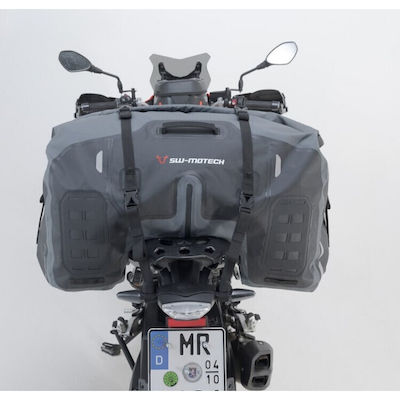 SW-Motech Drybag 700 Waterproof Motorcycle Tail Bag 70lt Gray