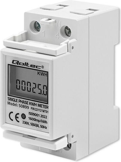 Qoltec Διπολικός Διακόπτης Ράγας 230V 60A