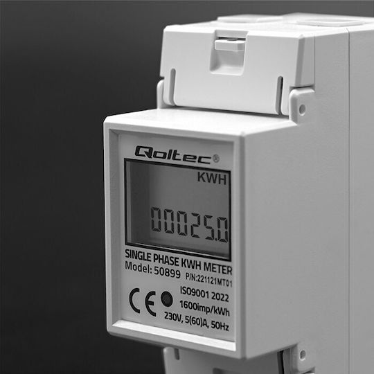 Qoltec Διπολικός Διακόπτης Ράγας 230V 60A