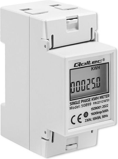 Qoltec Διπολικός Διακόπτης Ράγας 230V 60A