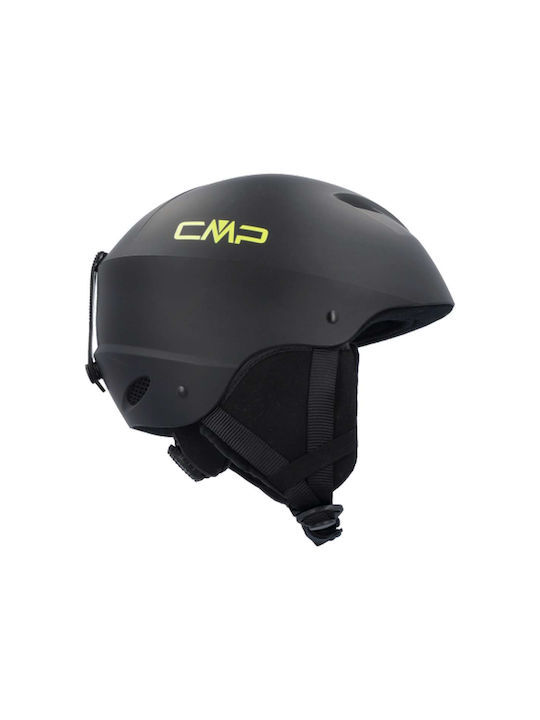 CMP Παιδικό Κράνος για Σκι & Snowboard σε Μαύρο Χρώμα
