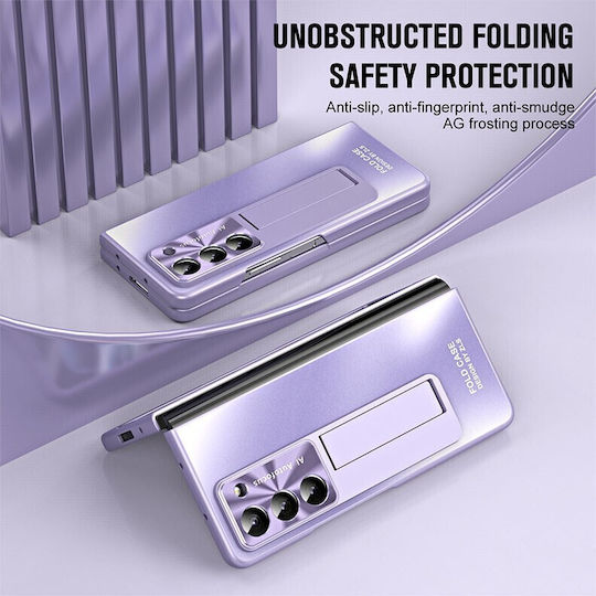 Integrated Back Cover Πλαστικό Μωβ (Galaxy Z Fold5)