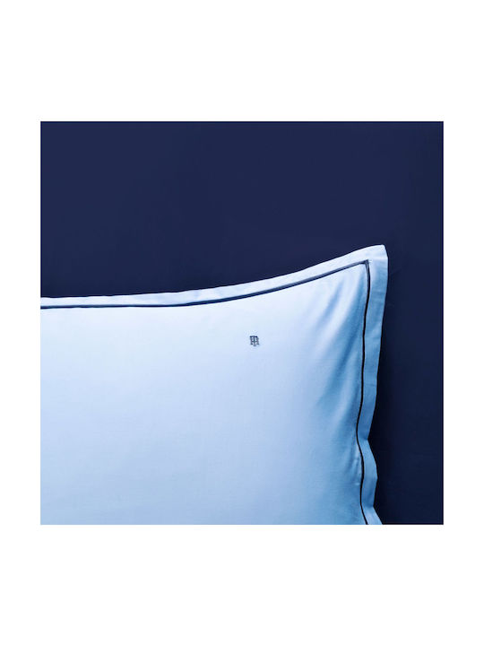 Tommy Hilfiger Arthur Pillowcase Oxford Light Blue 50x80cm.