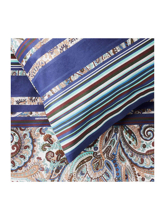 Bassetti Granfoulard Noto Σετ Σεντόνια Υπέρδιπλα 250x280εκ. Γκρι (4τμχ)