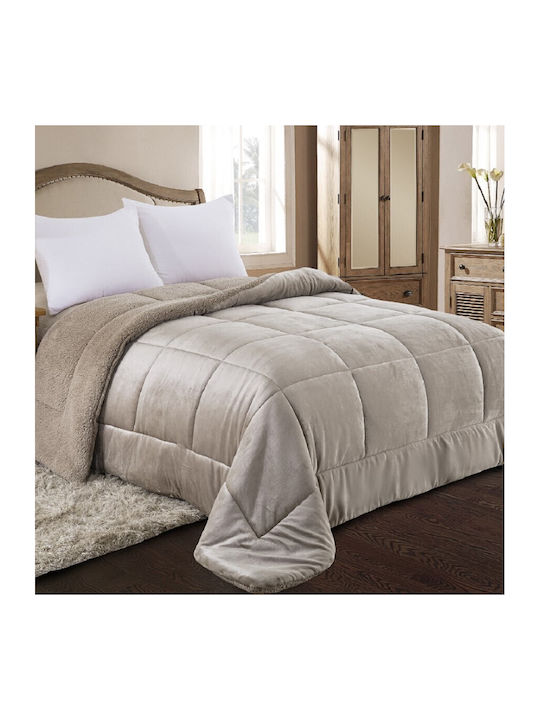 Adam Home Bettbezug Einzel 160x240cm 805 Taupe