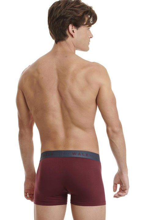 Herren Boxershorts Burgundisch 2Packung