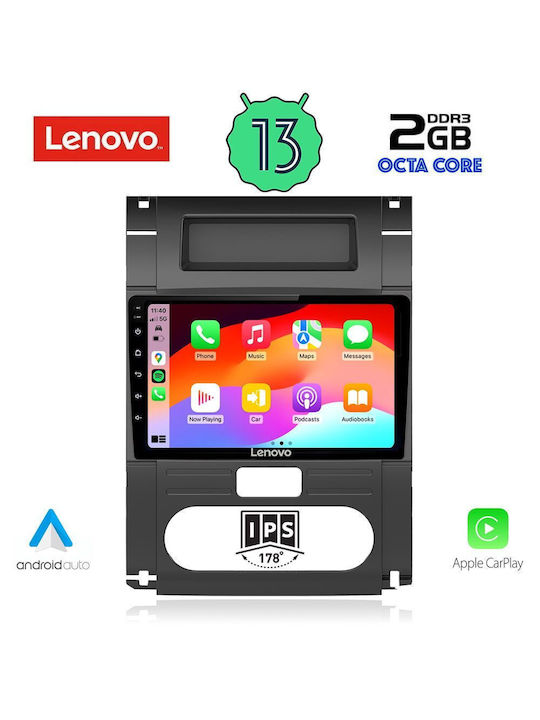 Lenovo Car-Audiosystem für Nissan X-Trail 2007-2013 (Bluetooth/USB/WiFi/GPS/Apple-Carplay/Android-Auto) mit Touchscreen 10"