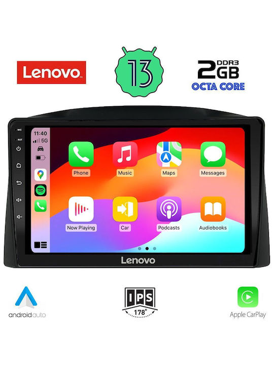 Lenovo Car-Audiosystem für Jeep Großer Cherokee 2005-2007 (Bluetooth/USB/WiFi/GPS/Apple-Carplay/Android-Auto) mit Touchscreen 10"