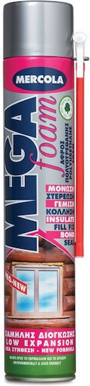 Mercola Megafoam Polyurethane Foam Hand Tool Low 750ml 1pcs