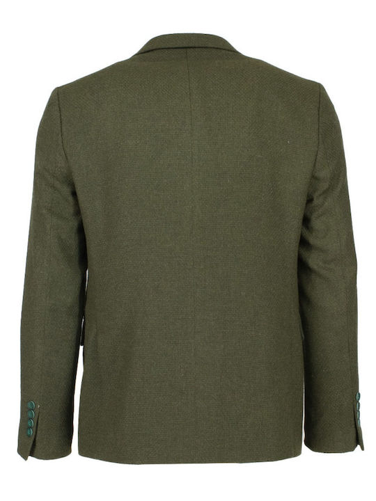 Massimo Veneziani Men's Suit Jacket Green