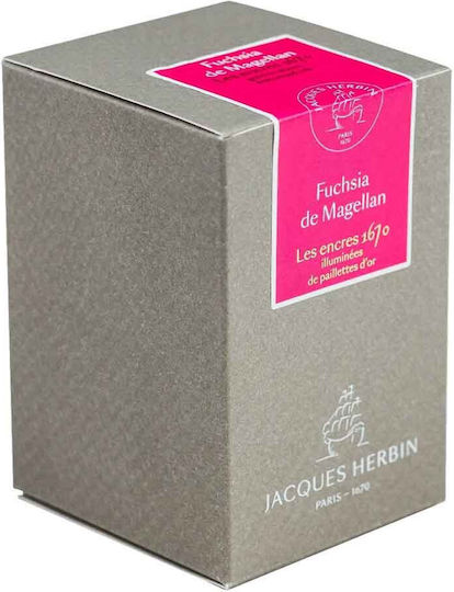 Jacques Herbin Ανταλλακτικό Μελάνι για Πένα Ροζ 50ml