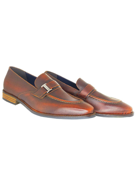 Raymont Men's Leather Loafers Brown