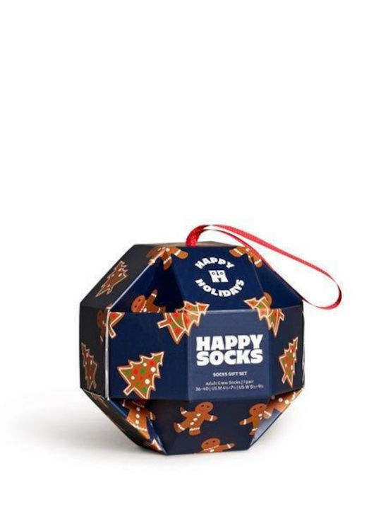 Happy Socks Gingerbread Cookies Κάλτσες Πολύχρωμες