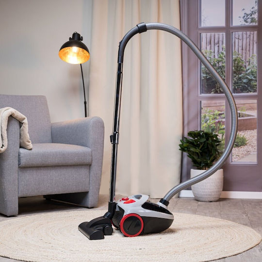 Dirt Devil DD2001 Aspirator 800W cu sac 2lt Albă