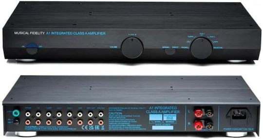 Musical Fidelity A1 Ολοκληρωμένος Ενισχυτής Hi-Fi Stereo A1-B Μαύρος