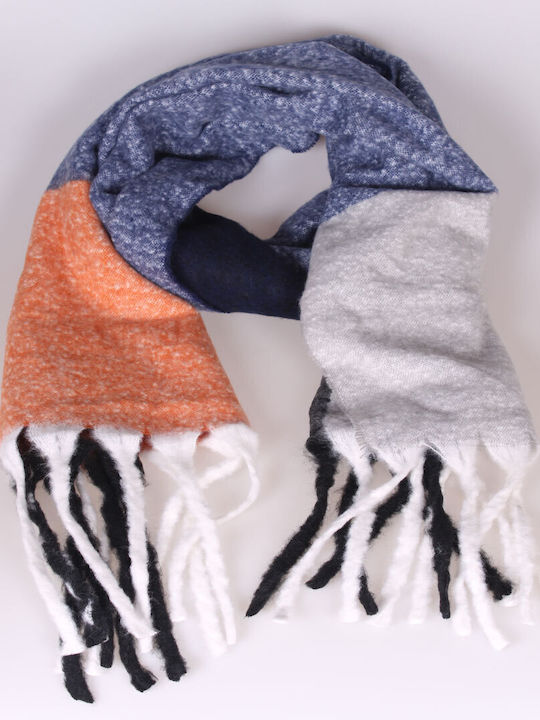 Gk.fashion Women's Wool Scarf Multicolour