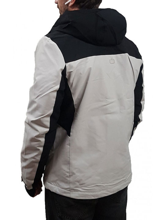 Winter Jacke Winddicht Beige