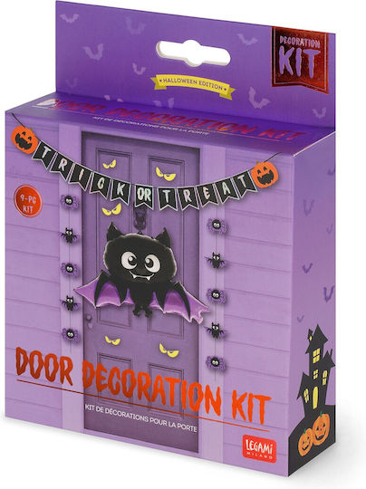 Legami Milano Trick or Treat Decoration Set for Party Halloween 9 Pieces