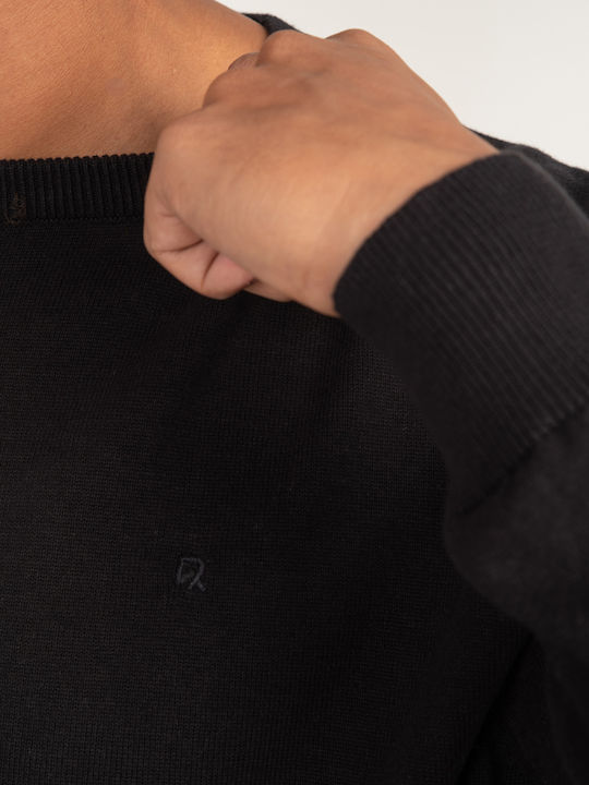 Rebase Men's Long Sleeve Sweater Black