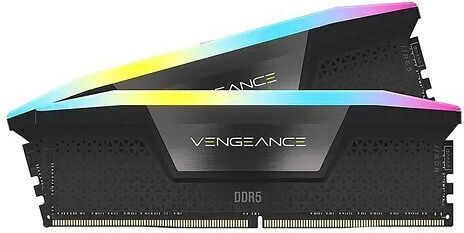 Corsair Vengeance RGB 32GB DDR5 RAM with 2 Modules (2x16GB) and 6000 Speed for Desktop