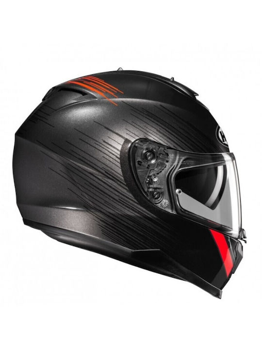 HJC C70N Sway MC1 Motorcycle Helmet Full Face ECE 22.06 1500gr with Pinlock and Sunvisor