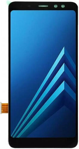 Οθόνη Incell με Μηχανισμό Αφής για Galaxy A8 2018 (Μαύρο)