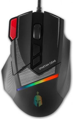 Spartan Gear RGB Gaming Mouse Black