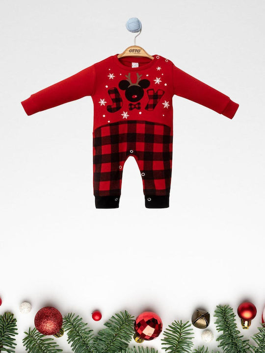 Pabbuc Baby Baby Bodysuit Set Red