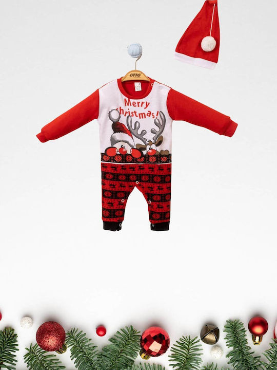 Pabbuc Baby Baby Bodysuit Set Red