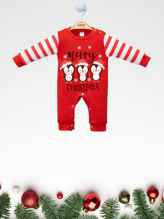 Pabbuc Baby Baby-Strampler Rotes