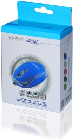 Esperanza Extreme Camille 3D Wired Mini Mouse Blue