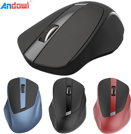 Andowl AN-216 Kabellos Maus Rot