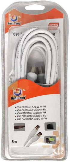 Run & Teng Kabelantenne Koax-Stecker - Koax-Buchse (67031)
