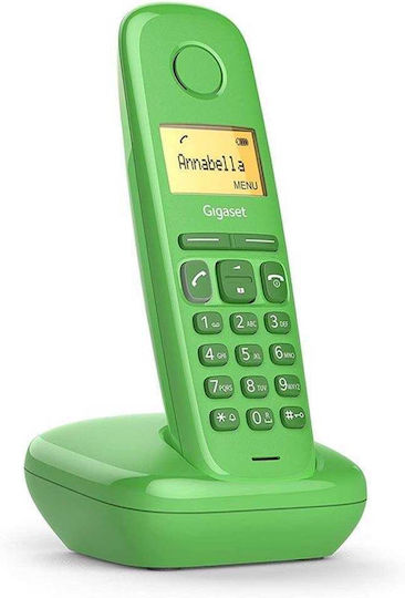 Gigaset A170 Cordless Phone with Greek Menu Green