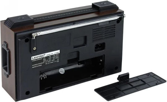 Leotec LT-2008 Φορητό Ραδιόφωνο Ρεύματος Μαύρο