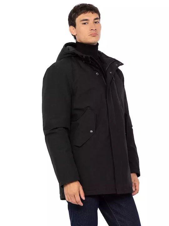 Schott Men's Winter Jacket Black