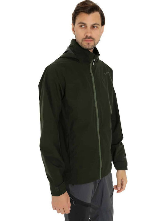 Geci Barbati Waterproof Verde Iarna