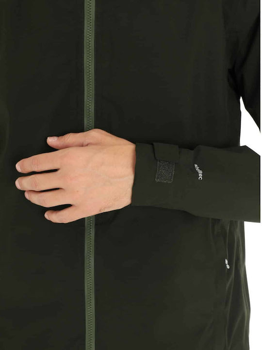 Geci Barbati Waterproof Verde Iarna