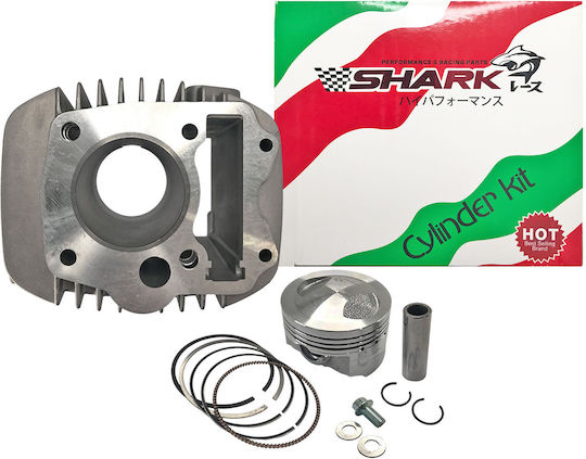 Shark Motorcycle Pistons & Cylinders Set 57mm for Honda Innova 125