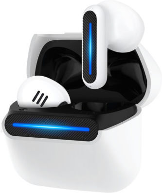 Yenkee YHP 06BT WE Evepods Ohrstöpsel Bluetooth-Freisprecheinrichtung Kopfhörer mit Ladeetui Weiß